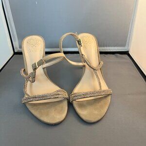 Vince Camuto strappy high-heel sandal size 7.5m